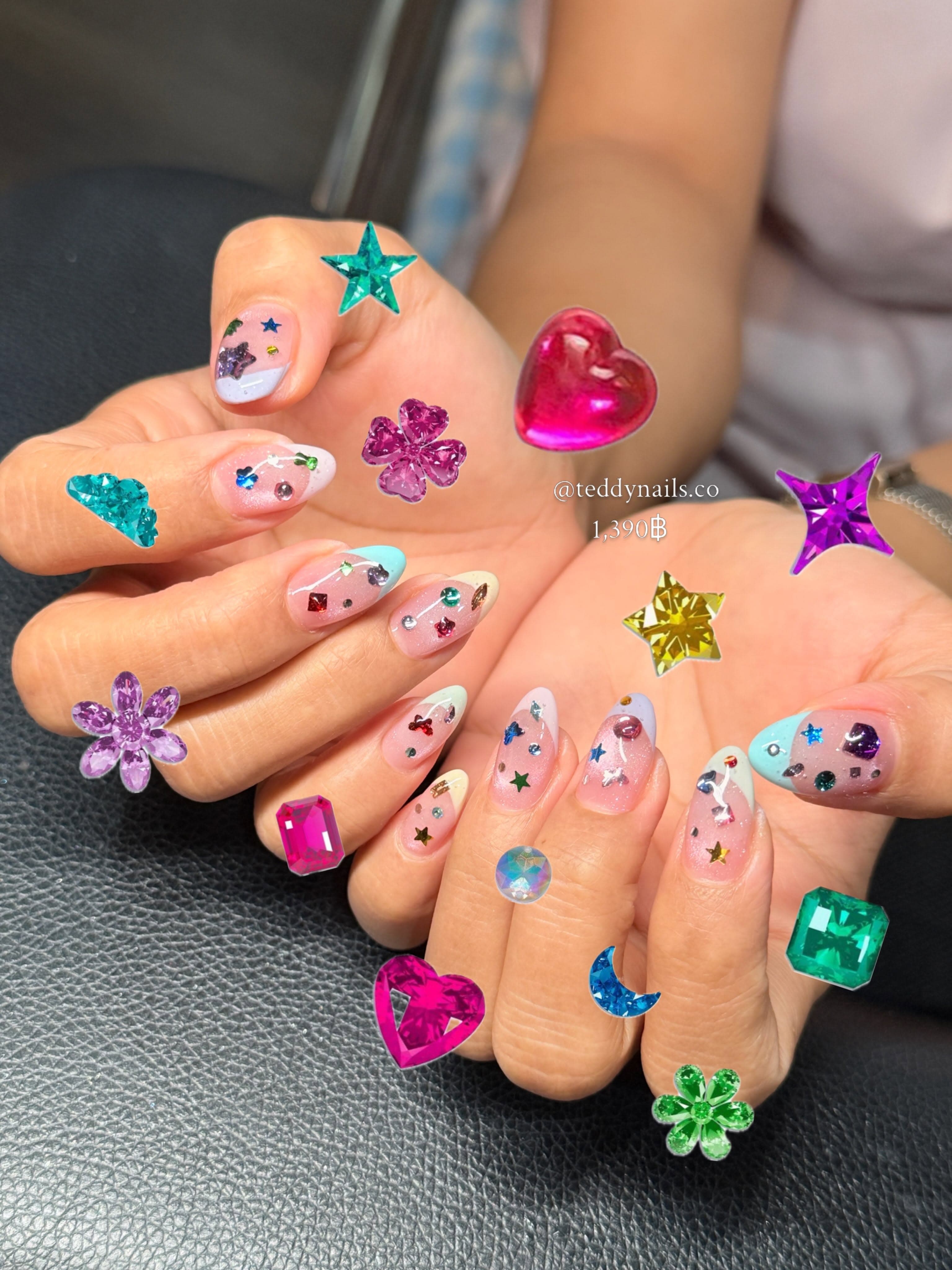 Teddy Nails nail art